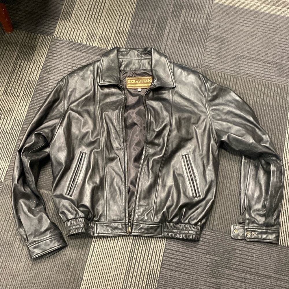 On the tag it says: Sebastian fine leather of Spain